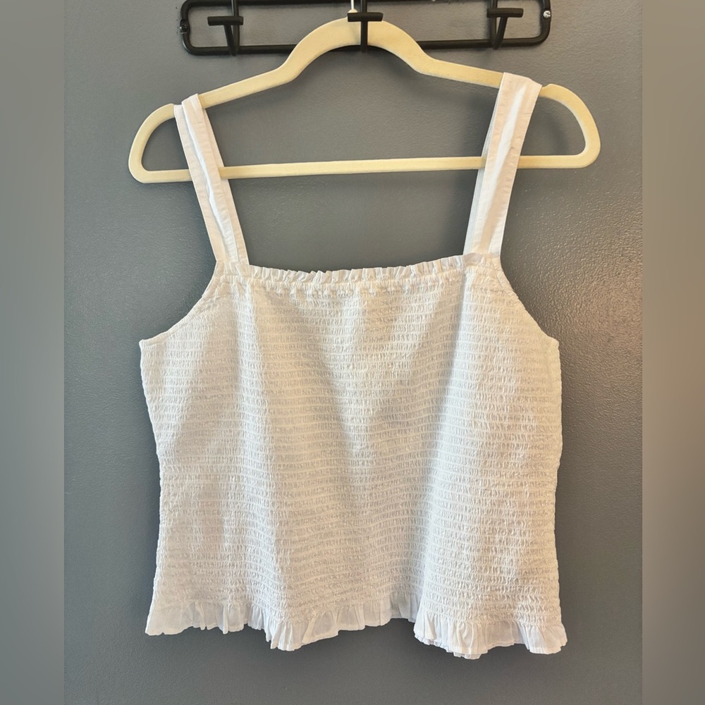NWT Madewell Smocked Tank